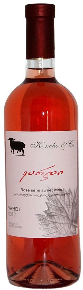 Koncho & Co SAPERAVI ROSE 750 ml, 11 % vol.