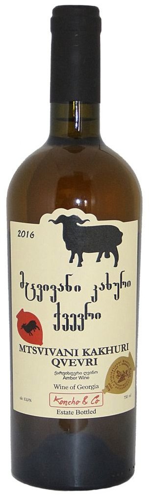 Koncho & Co MTSVIVANI KAKHURI QVEVRI 750 ml, 13 % vol.