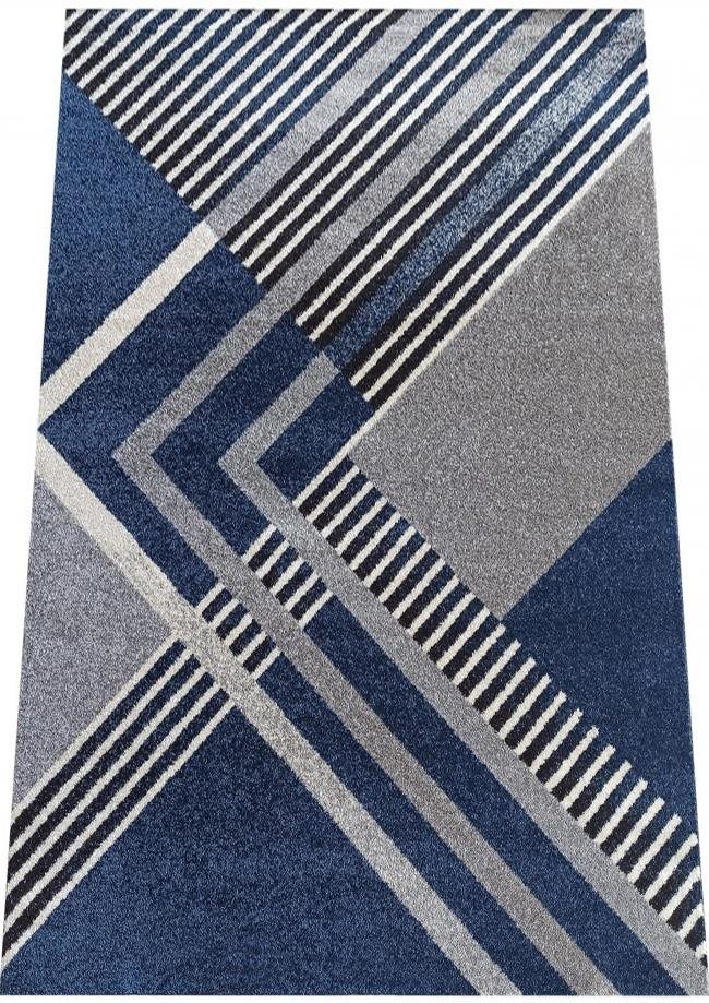 Kusový koberec Otto 03 šedotyrkysový - 80x150cm