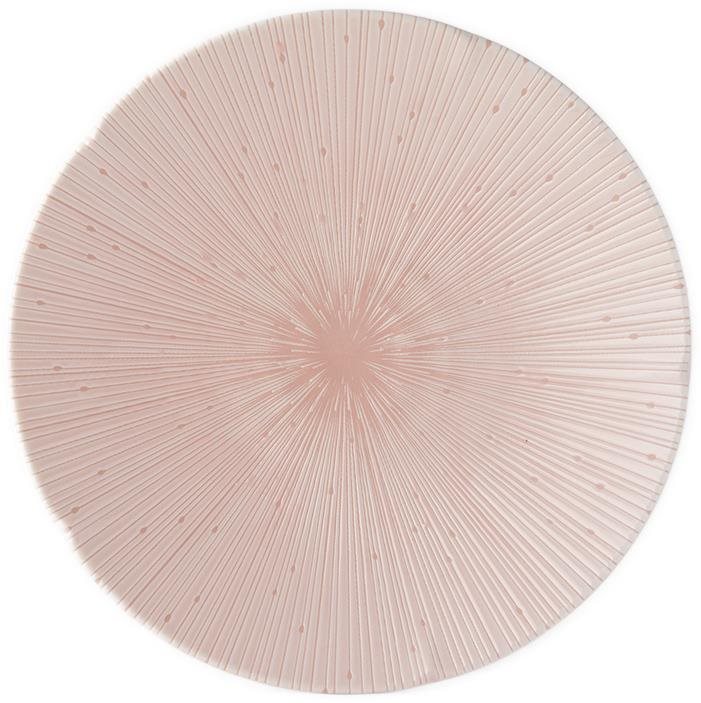 Jídelní talíř ICE PINK 24,5 cm, MIJ