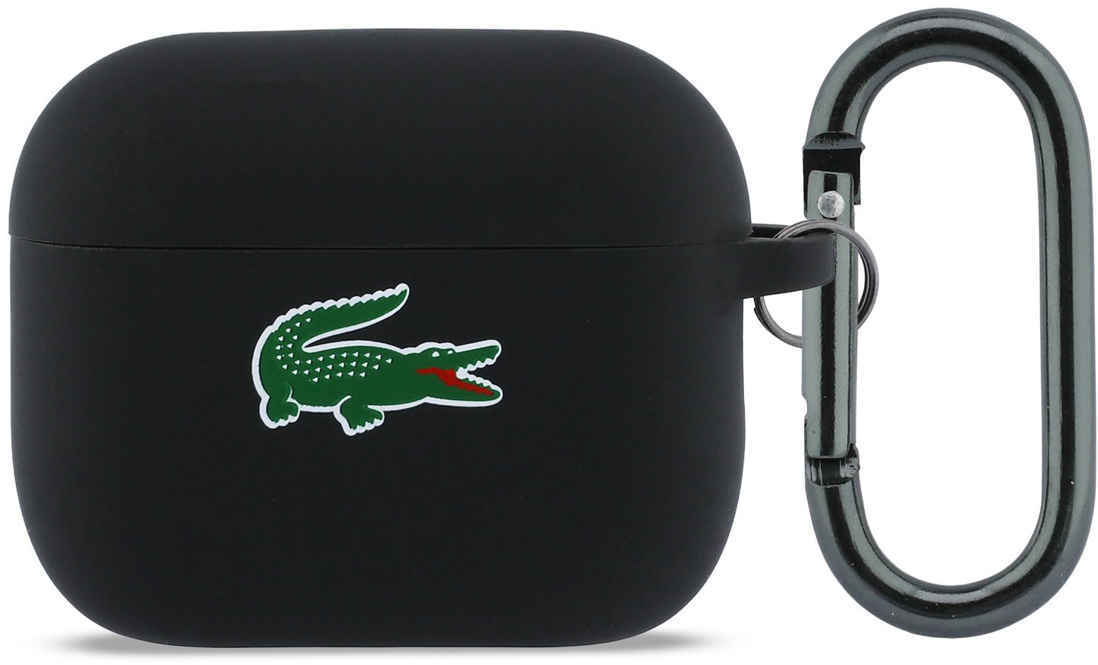 Lacoste Liquid Silicone Croc Logo Pouzdro pro AirPods Pro 3 Black