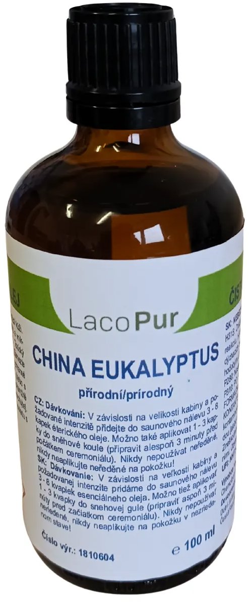 LACOFORM Éterický olej 100 ml, čínský eukalyptus