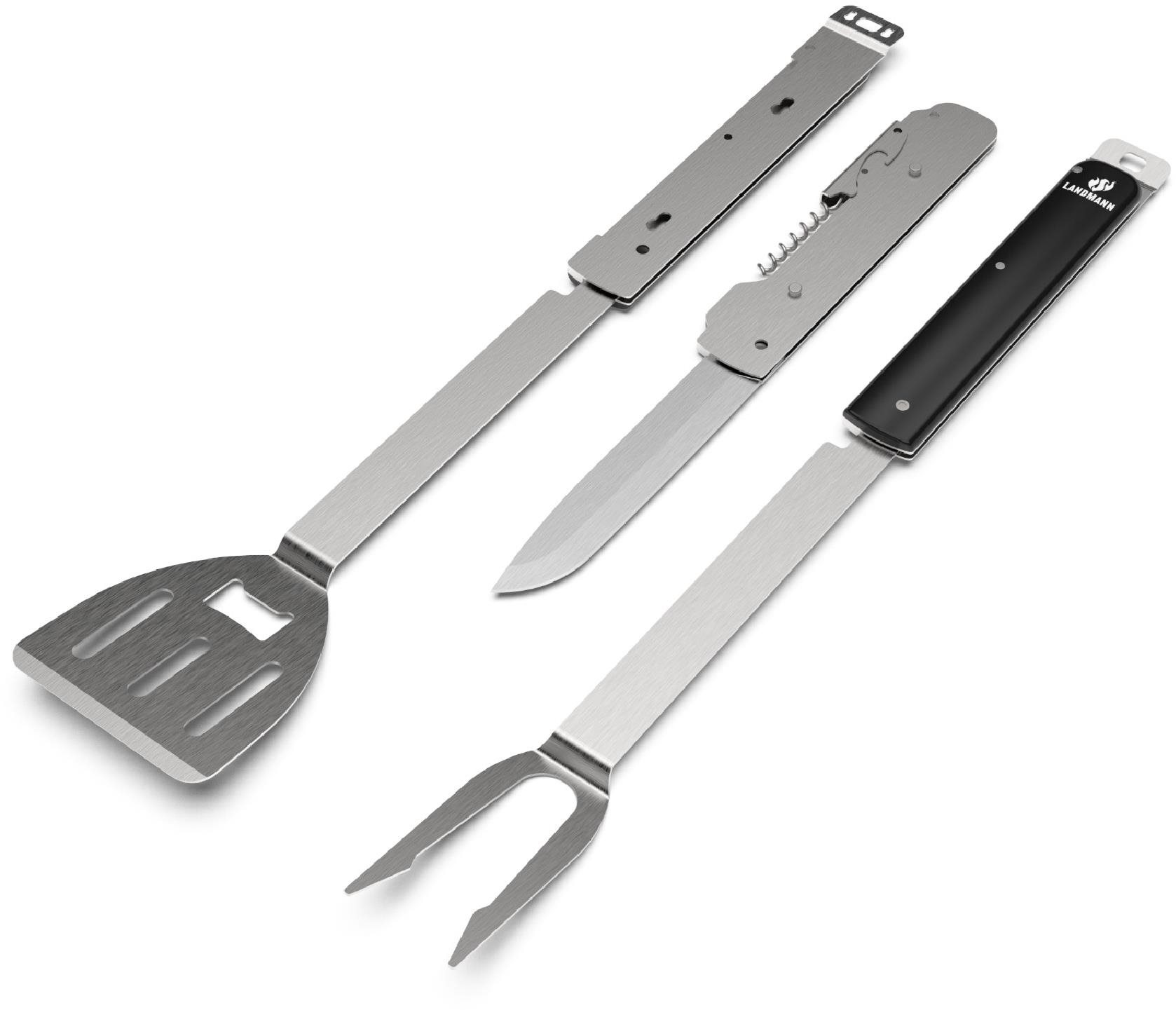 LANDMANN Grilovací příslušenství - multitool na grilování, 5 v 1