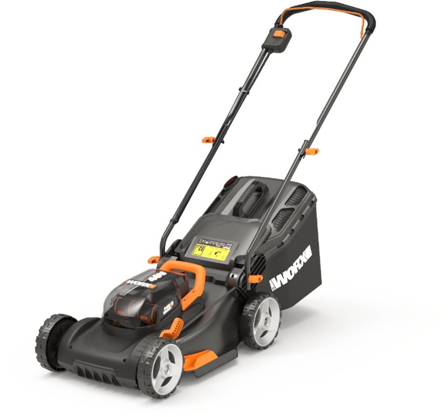 WORX Rotační sekačka AKU 2x20V WG743E (2x4 Ah)