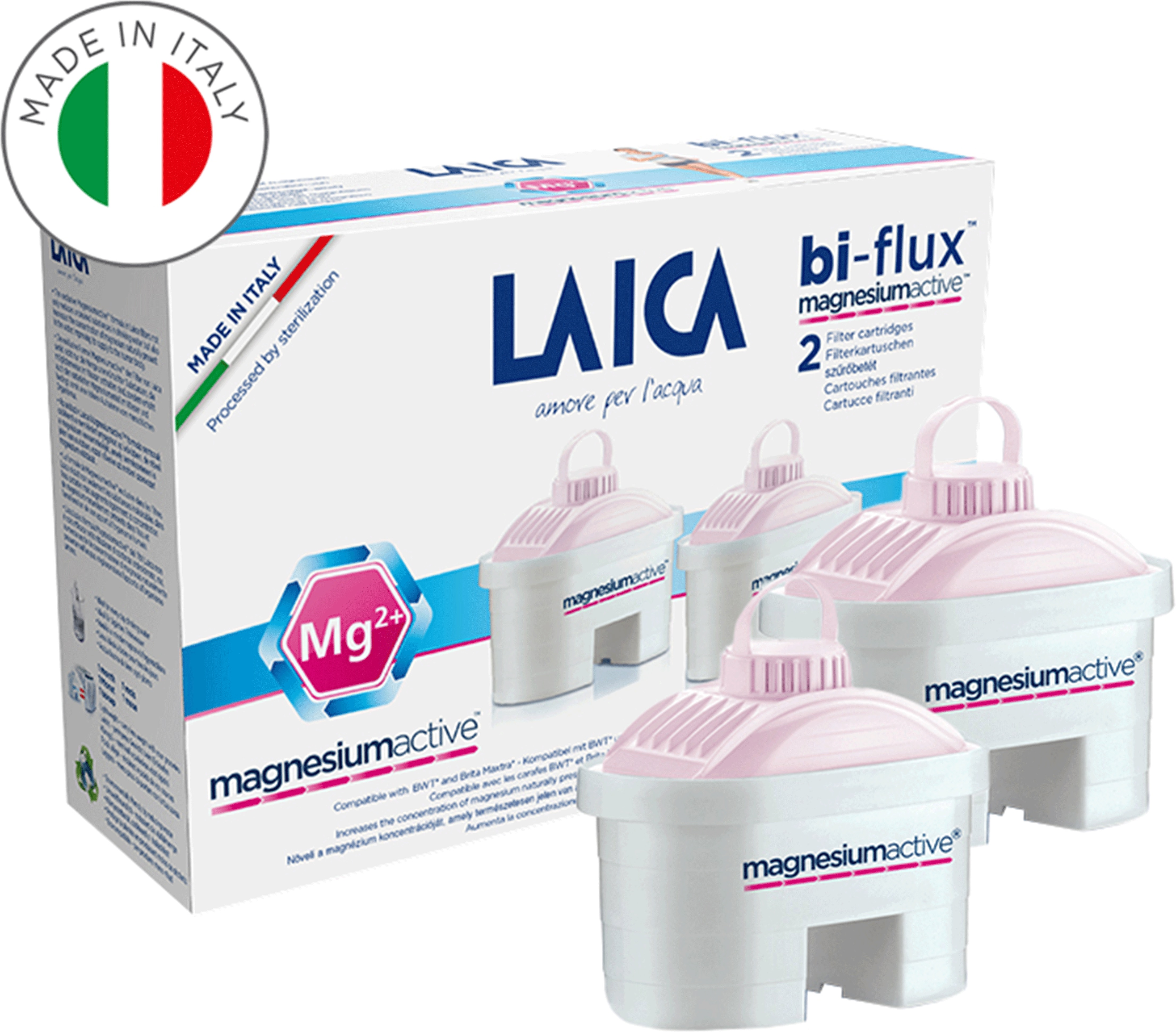 Laica Bi-Flux magnézium G2M, 2ks