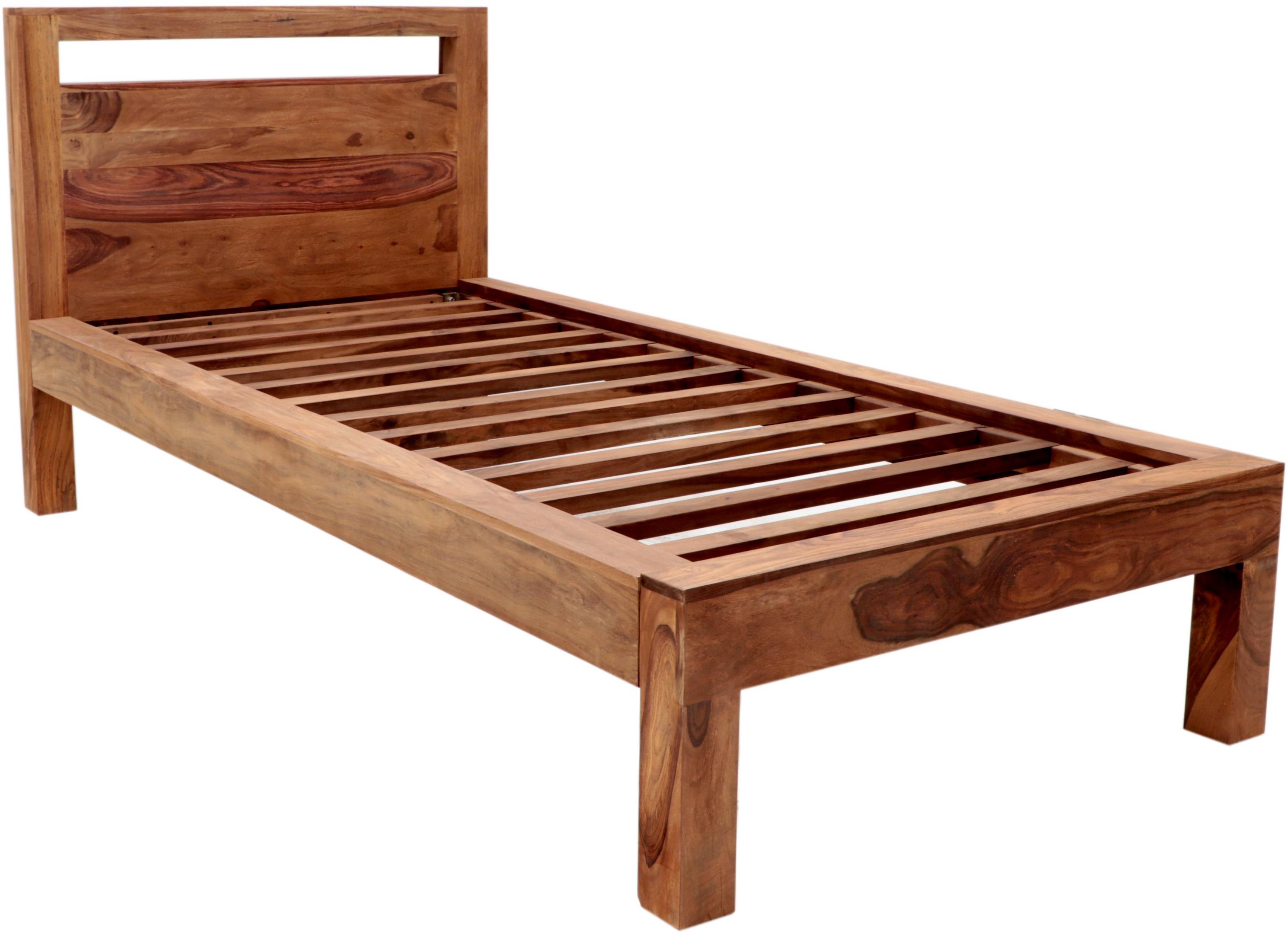 LAKŠMI Amba 90 × 200 z indického masivu palisandr - only stain
