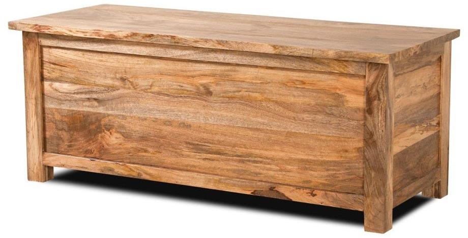 LAKŠMI Truhla Hina 120 × 45 × 45 z mangového dřeva
