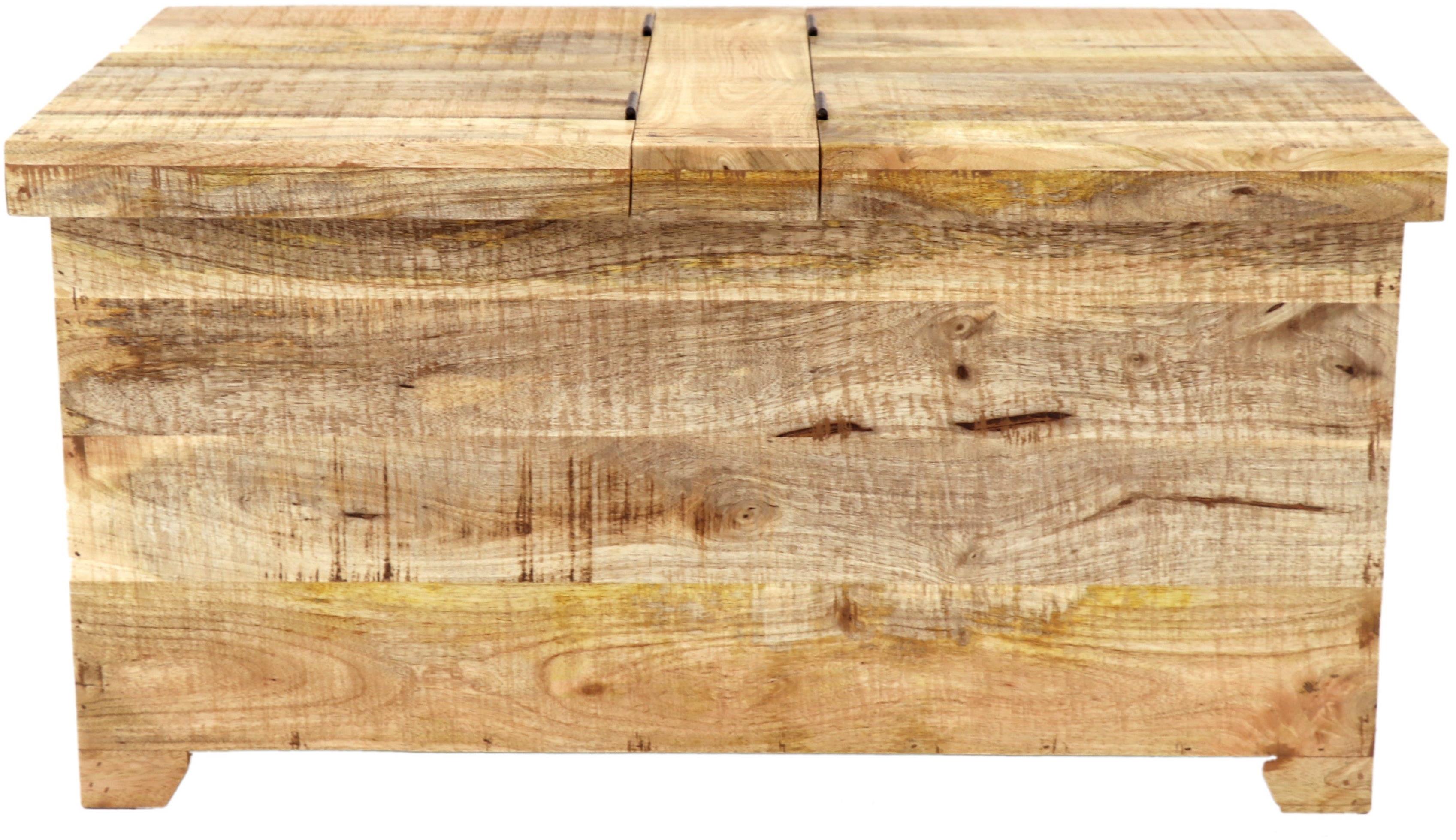 LAKŠMI - indickynabytek Retro 90 × 45 × 45 z indického masivu mango - Mango Natural