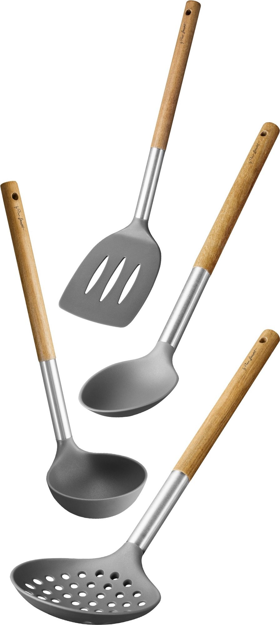 Lamart set kuchyňského náčiní 4ks WOOD LT3900