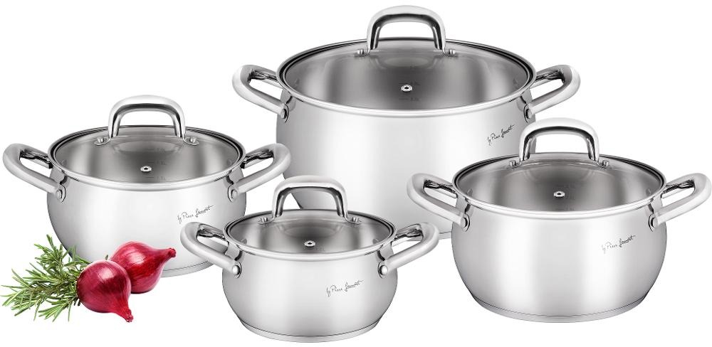 Lamart LT1111 NÁDOBÍ SET 8KS NEREZ SHAPE L