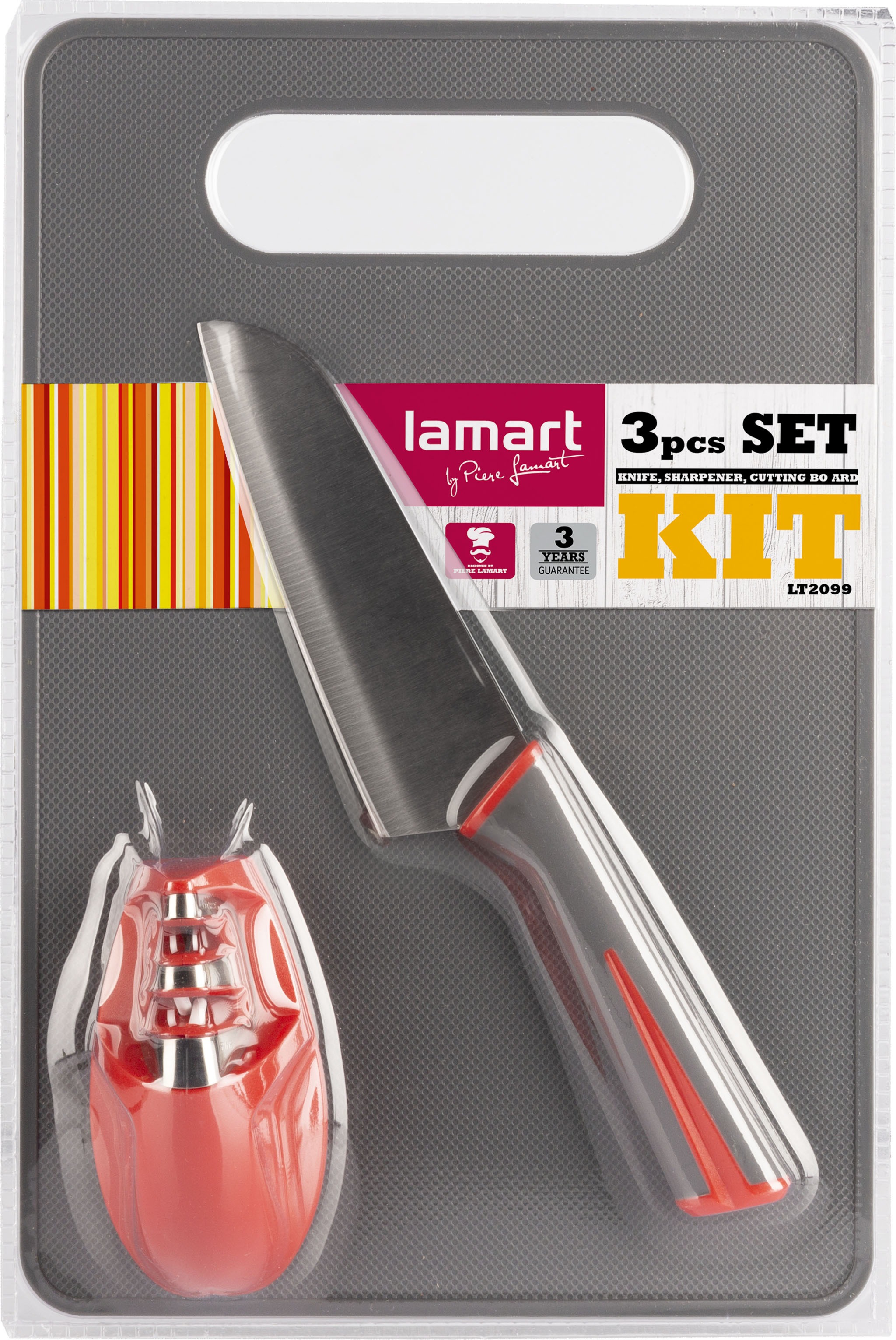LAMART LT2099 NŮŽ, BROUSEK, PRKÉNKO KIT