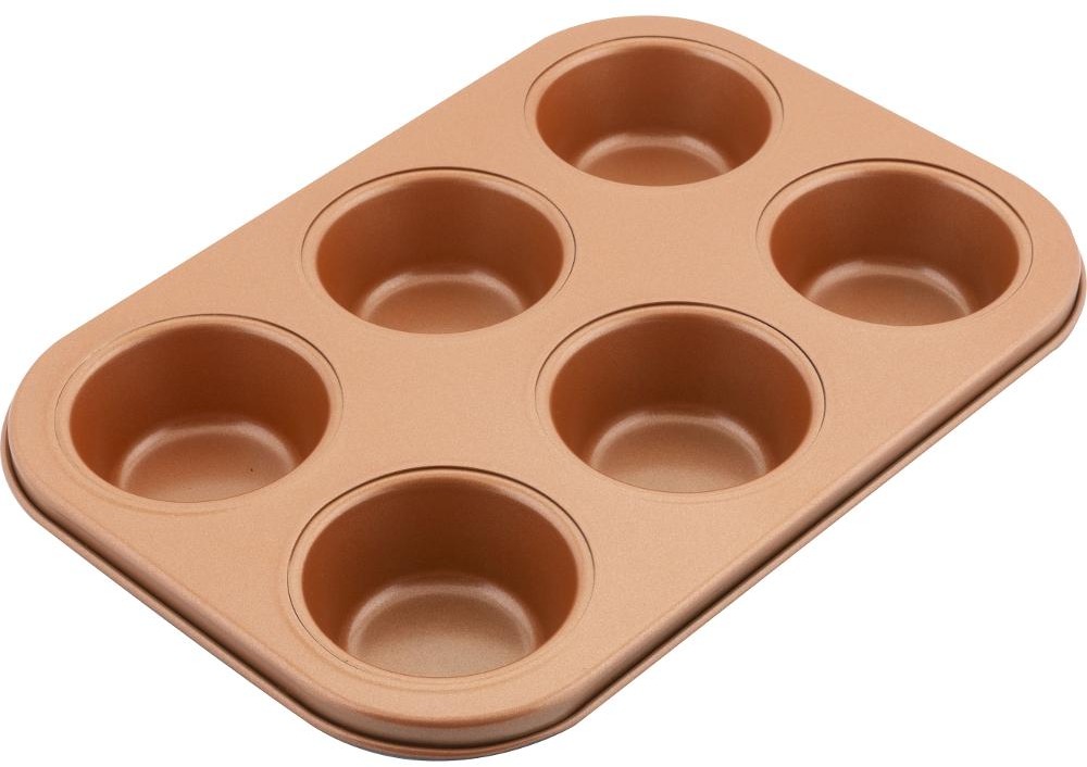 LAMART LT3091 6 MUFINŮ 26,5X18CM COPPER