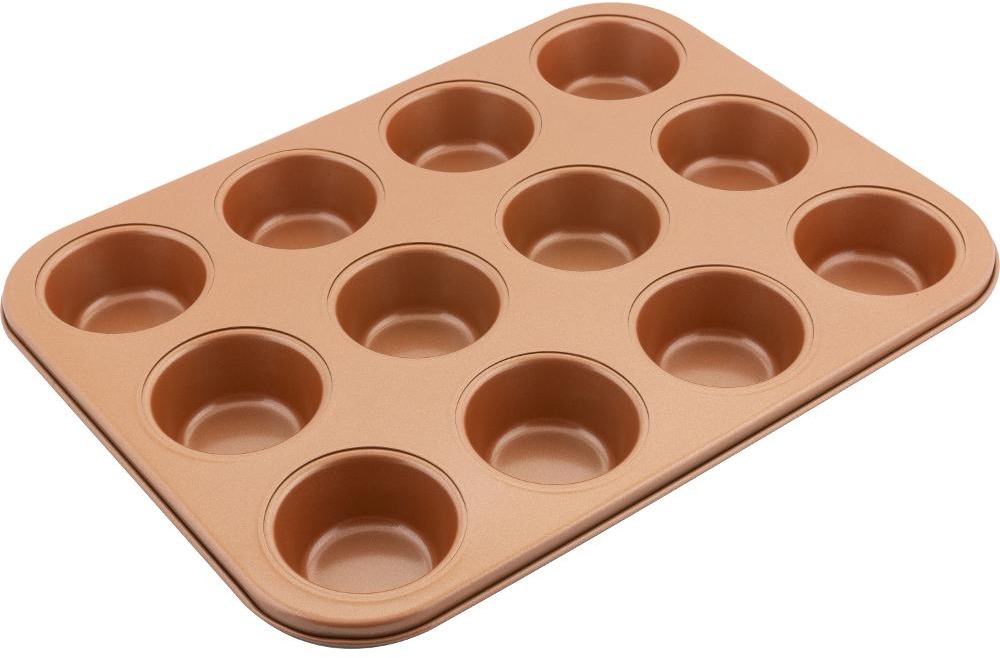 LAMART LT3092 12 MUFINŮ 35,5X26,5 COPPER