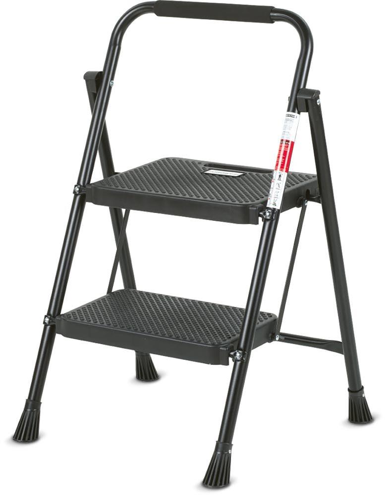 LAMART EUROSTEP Schůdky skládací ocelové, 2 stupně LT8096