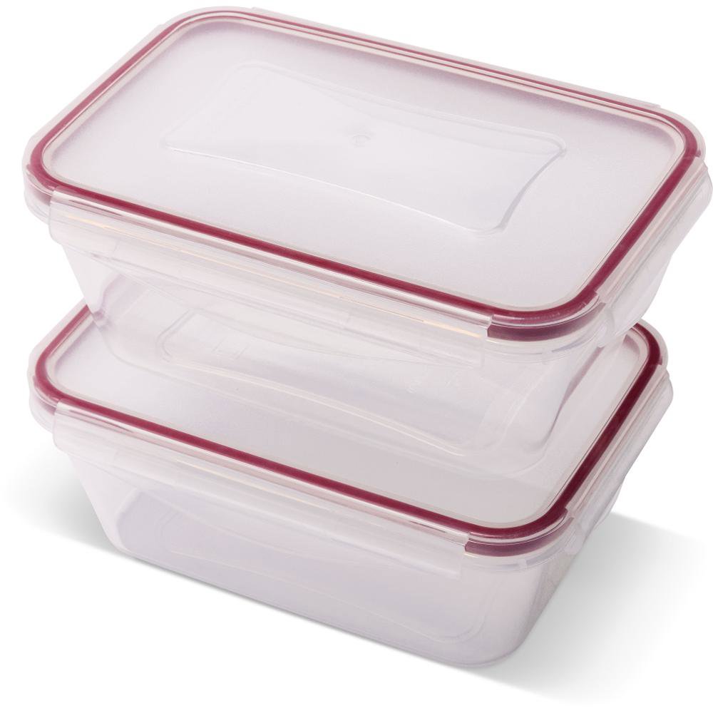 Lamart LT6062 Set dóz 2 × 0,7 l CLIP obdélník