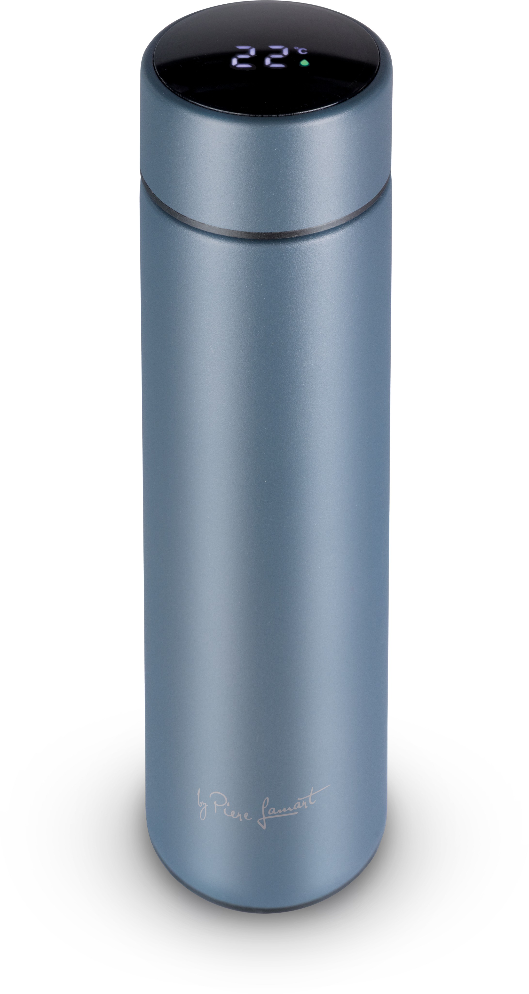 LAMART LT4084 Termoska s teploměrem modrá SIPP