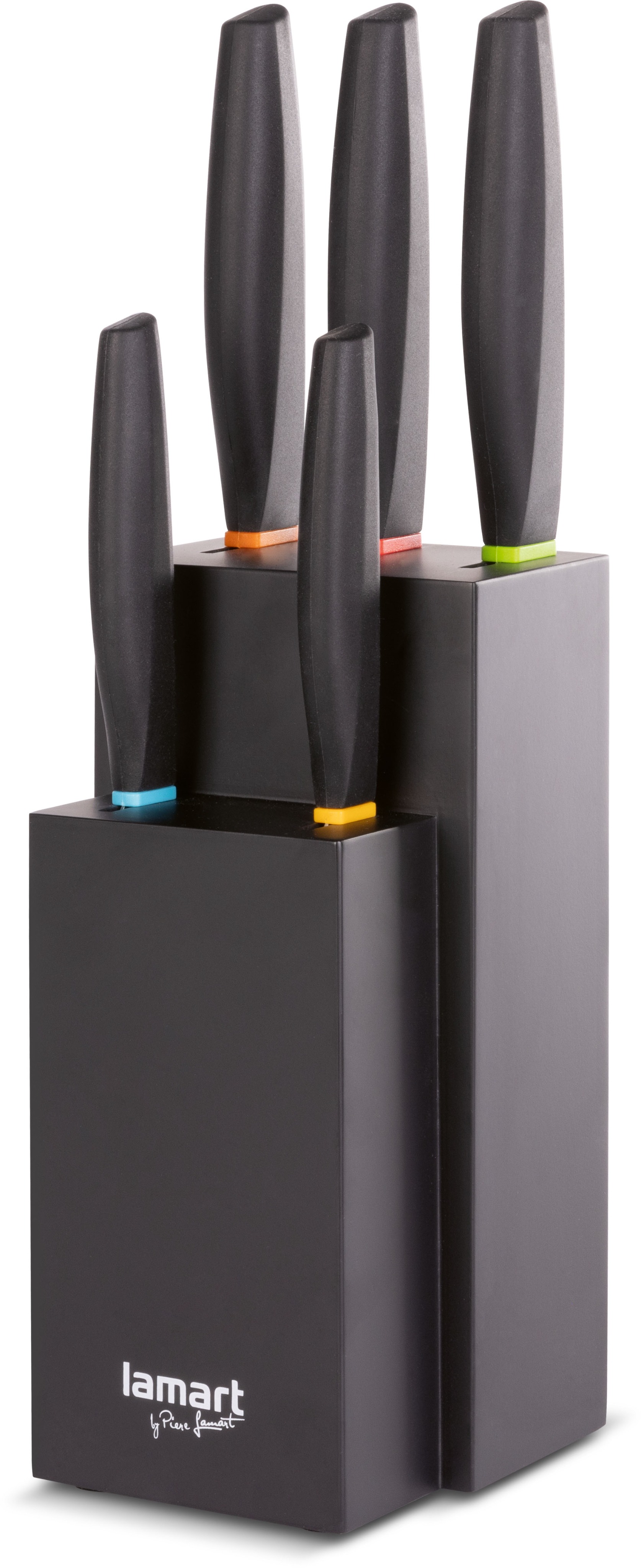 Lamart LT2158 Color Set nožů v bloku, 5 ks