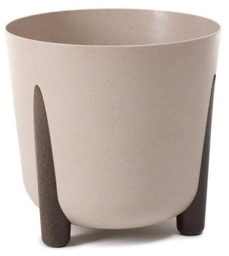 Lamela Květináč FRIDA průměr 34 cm, coffee latté
