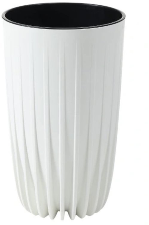 Lamela Květináč MIRA průměr 25 cm, vysoký, krémový