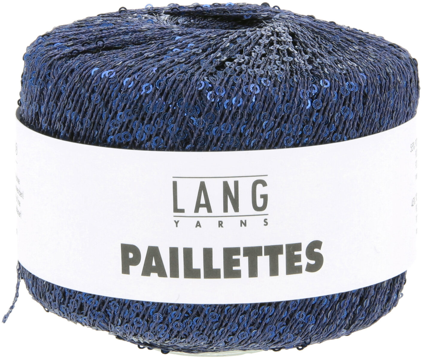 LANG YARNS Paillettes efektní příze s flitry, 25 g, modrá