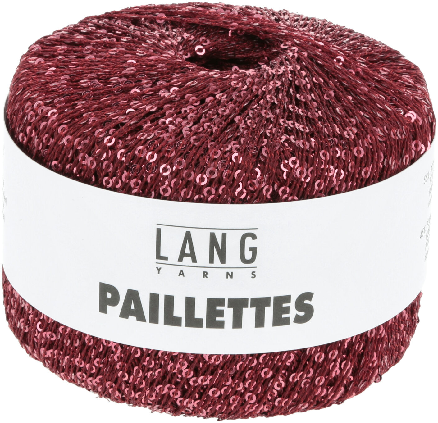 LANG YARNS Paillettes efektní příze s flitry, 25 g, červená