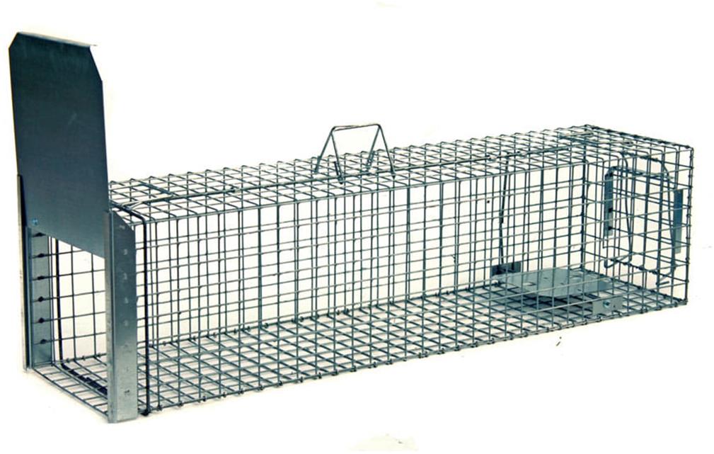LAPKA Profesionální past na lišky, kuny, vydry a kočky TRAP ST 118 × 34 × 34 cm V1