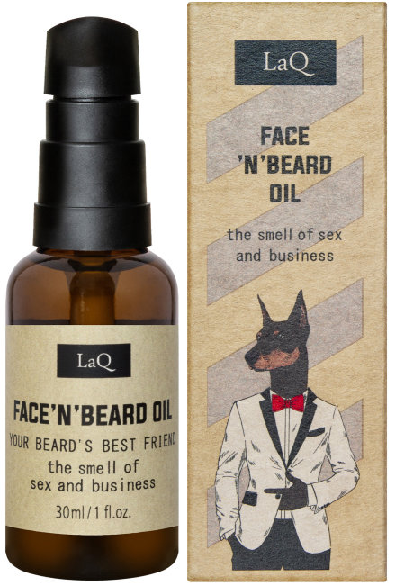 LaQ Sex & Business olej na vousy a tvář 30 ml