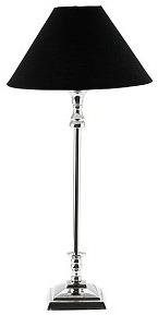 Stolní lampa Lene Bjerre Esmeralda 43 cm v stříbrné barvě