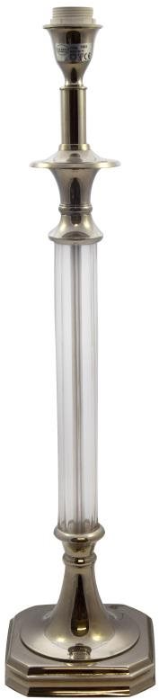 Stolní lampa Lene Bjerre Sille 65 cm v stříbrné barvě