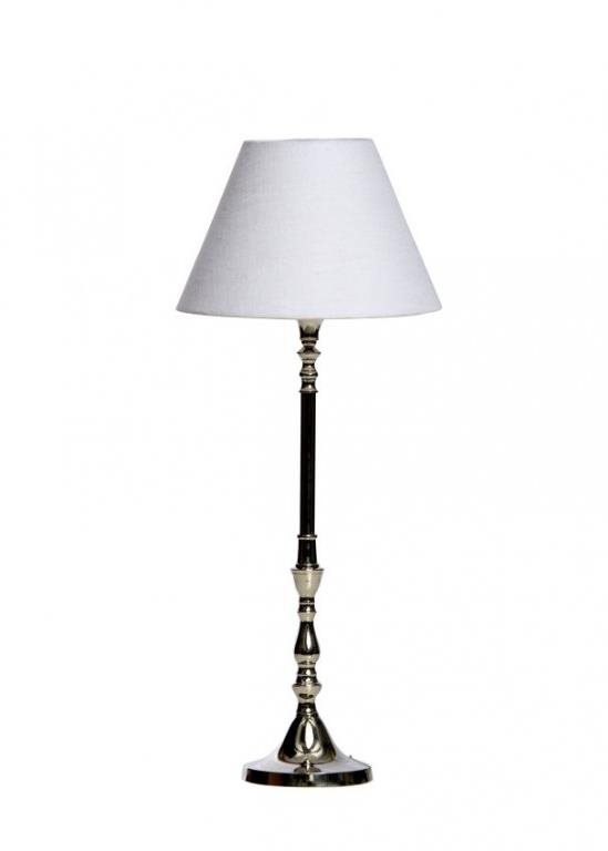 Stolní lampa Lene Bjerre Alberta 49 cm, stříbrná