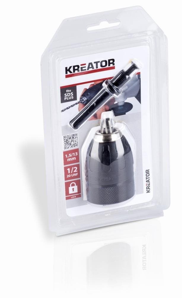 KREATOR Rychloupínací sklíčidlo se zámkem 41395 mm plus SDS KRT014005