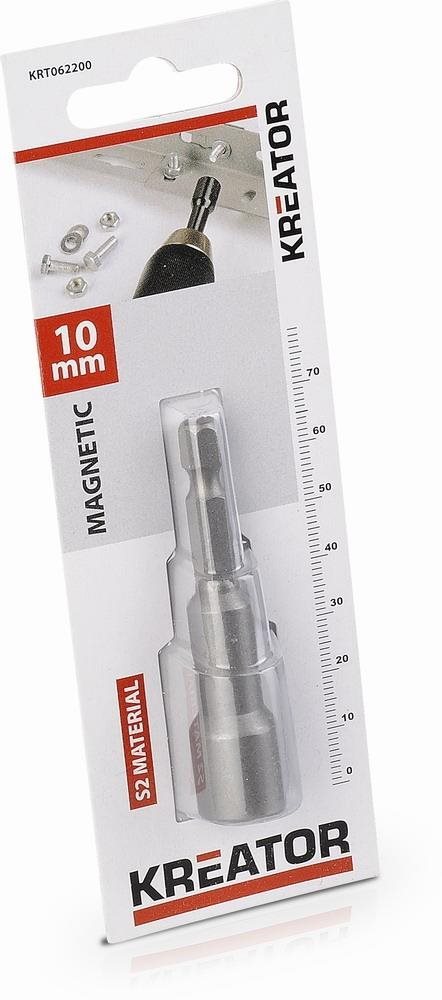 KREATOR Nástrčný klíč magnetický 10 mm KRT062200