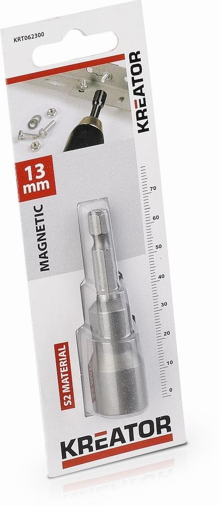 KREATOR Nástrčný klíč magnetický 13 mm KRT062300