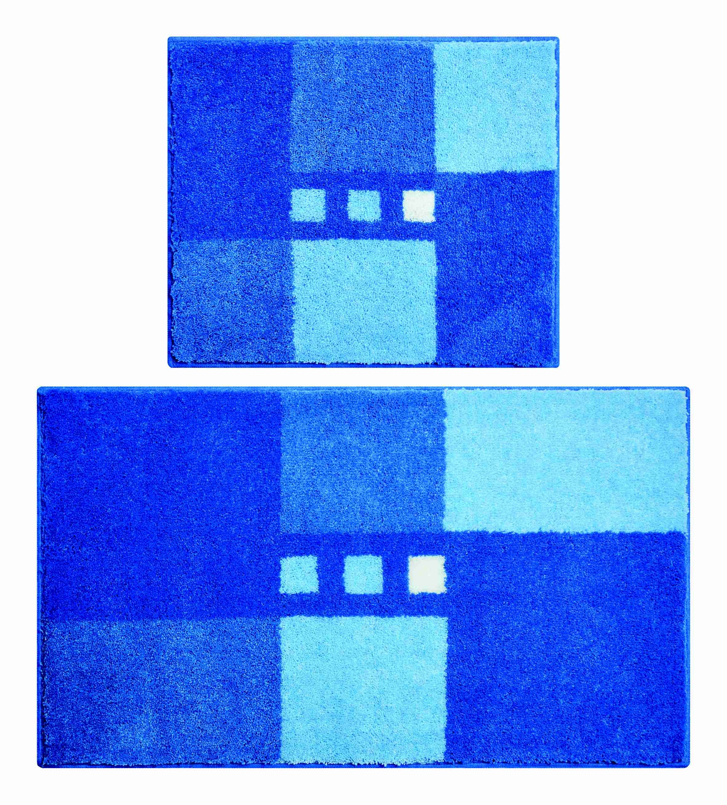 LineaDue MERKUR Set 2ks (40x50cm bez výřezu+50x80cm) SET, modrá