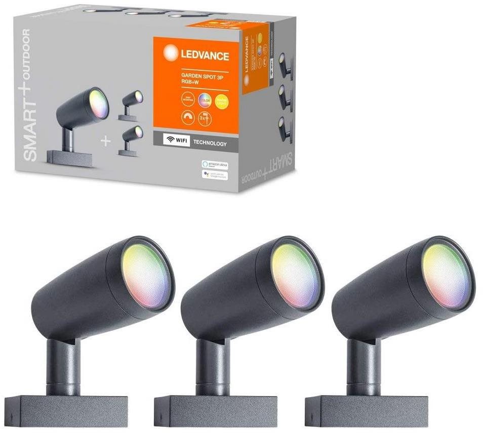 Ledvance - SADA 3x LED RGBW Venkovní lampa SMART+ SPOT 3xLED/4,5W/230V IP65 Wi-Fi