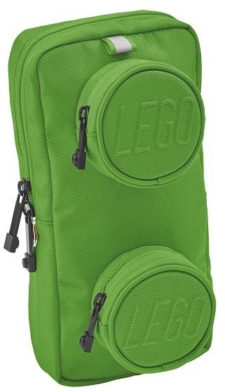 LEGO Signature Brick 1×2 Sling Bag zelená