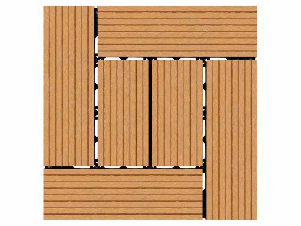 Legi Style 30 × 30 cm, teak