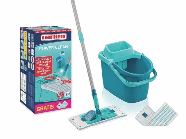 LEIFHEIT Set PowerClean M + Náhrada micro duo