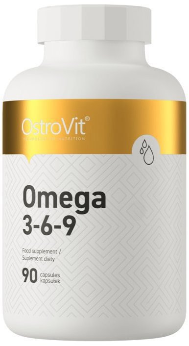 OstroVit Omega 3-6-9, 90 kapslí