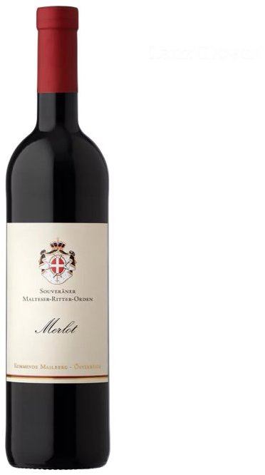 Lenz Moser Merlot řádu Maltézských rytířů barrique, 0,75 l, 14 % vol.