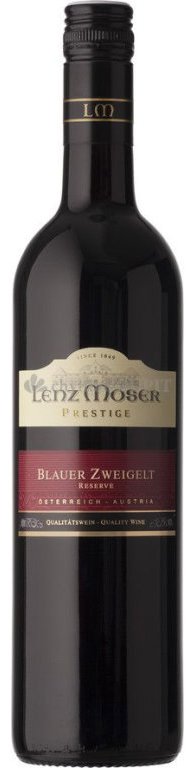 Lenz Moser Zweigelt Prestige oceněné, 0,75 l, 13 % vol.