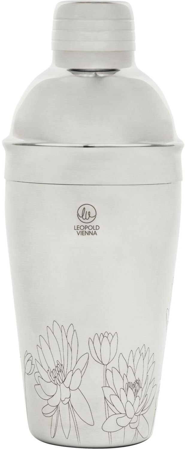LEOPOLD VIENNA Flowers Shaker, nerezový