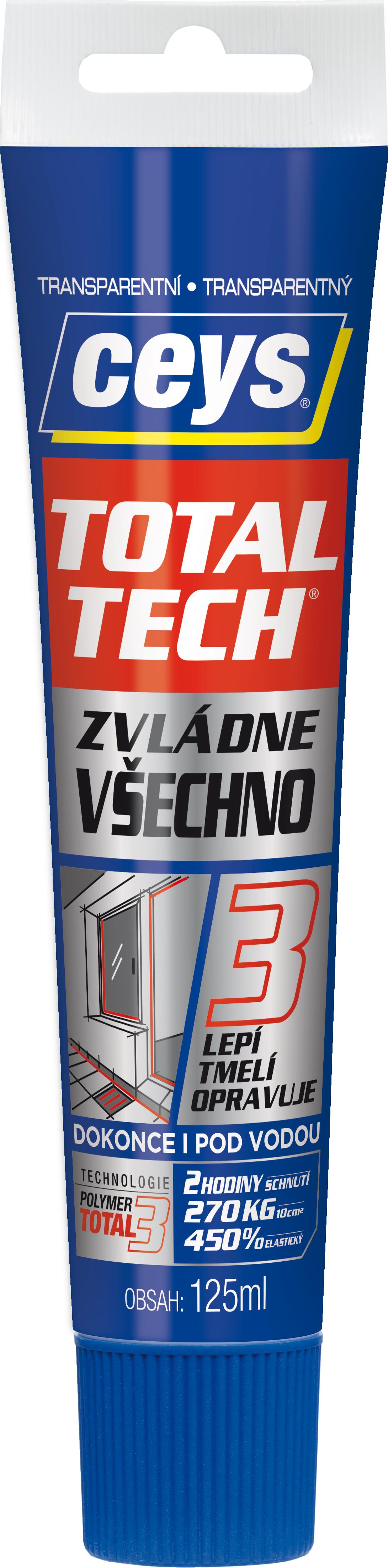 CEYS Total Tech Express transparent tuba 125 ml