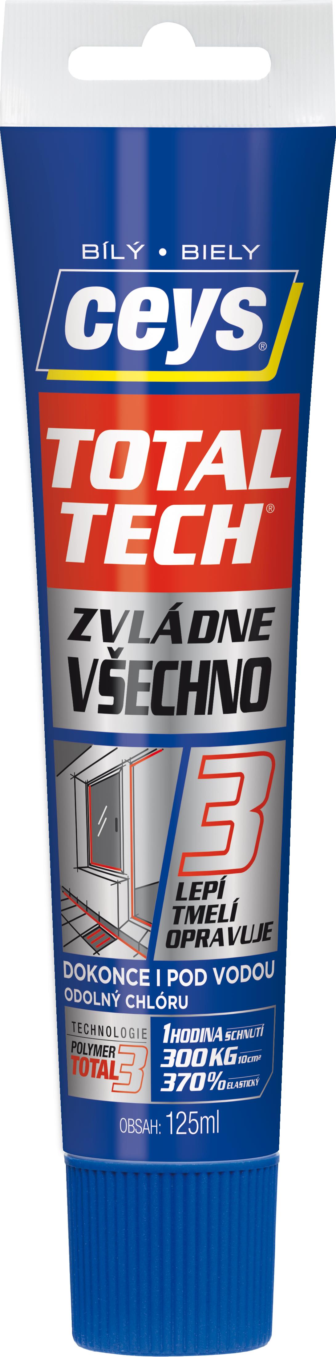 CEYS Total Tech Express bílý tuba 125 ml