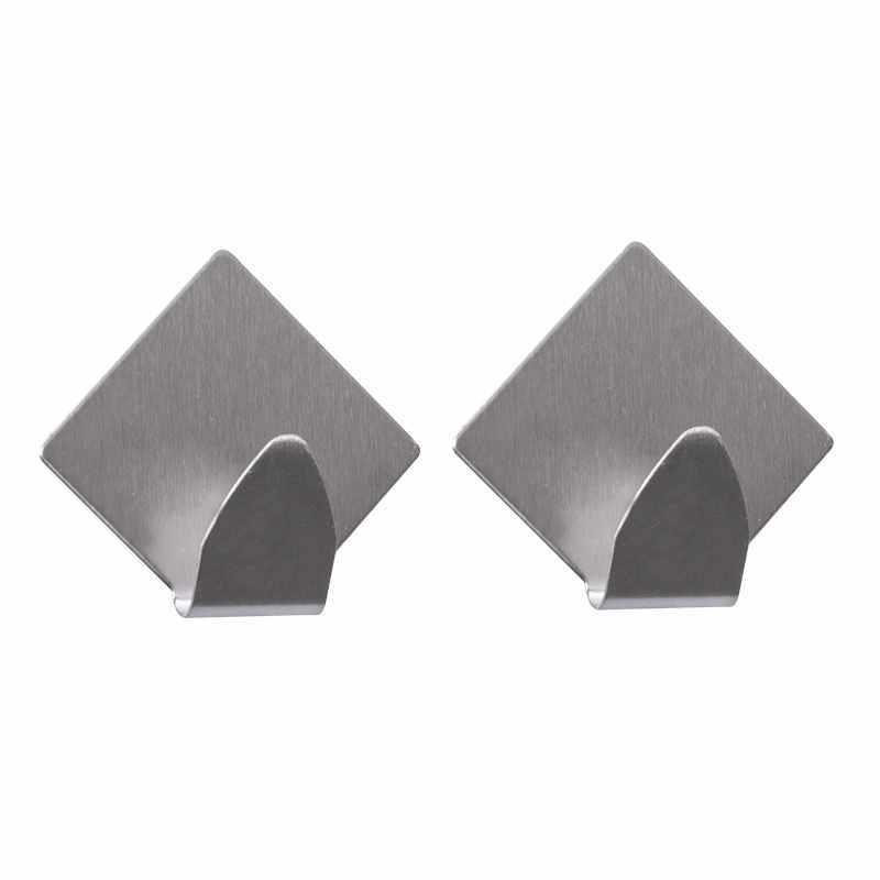 DuraHome Koupelnový háček samolepicí 50 × 45mm, 2ks