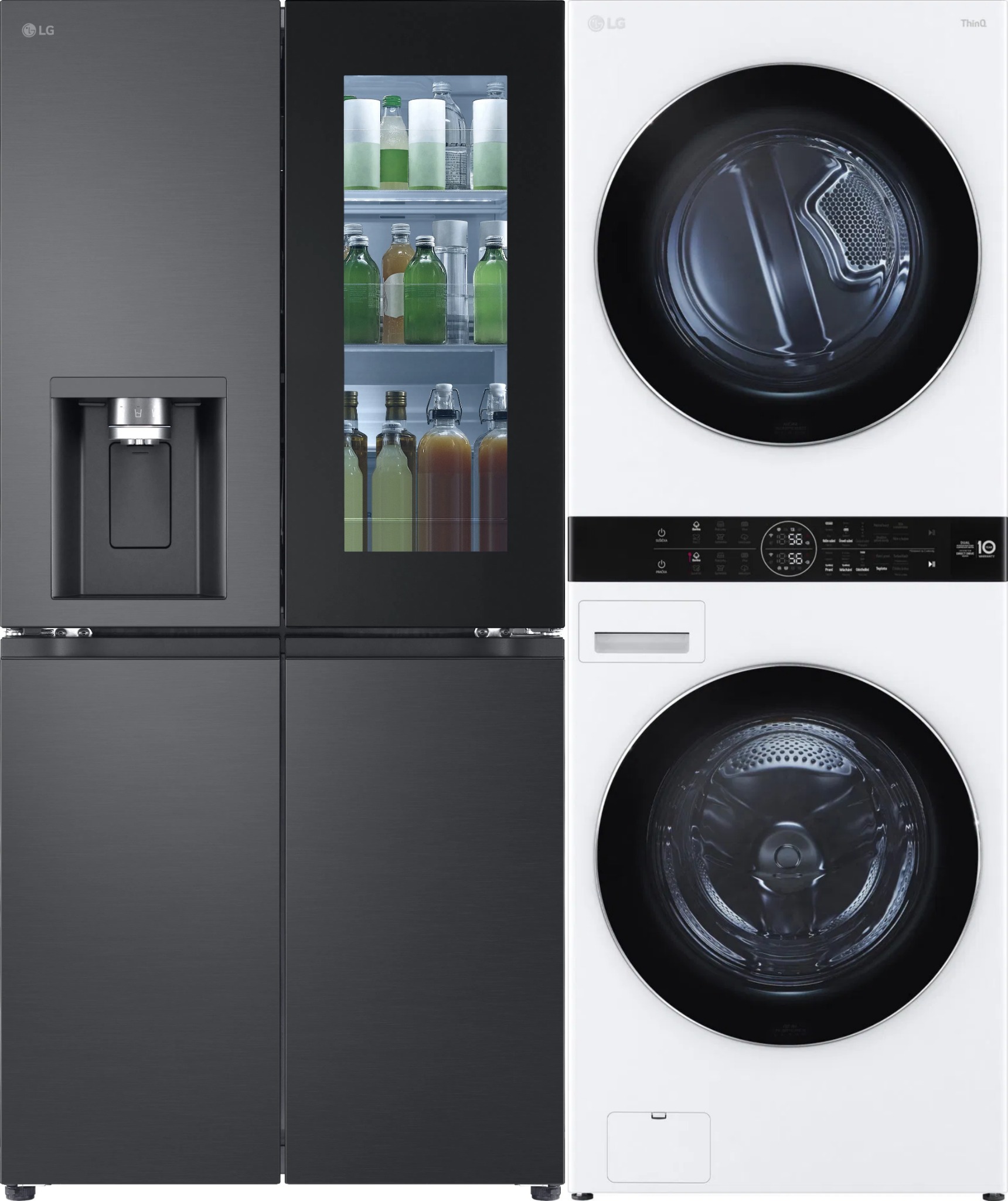 LG GMG960EVEE + LG WashTower WT1716WWF