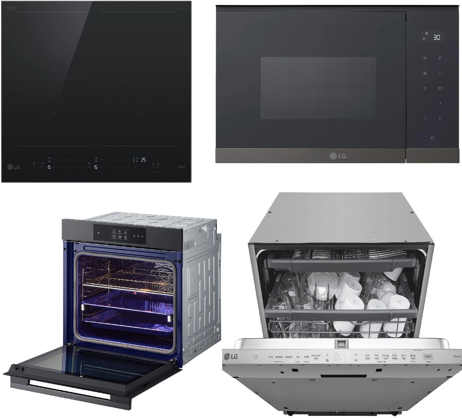 LG MG7Z2593B + LG WSED7665B + LG CBIZ2437B + LG DB375TXS
