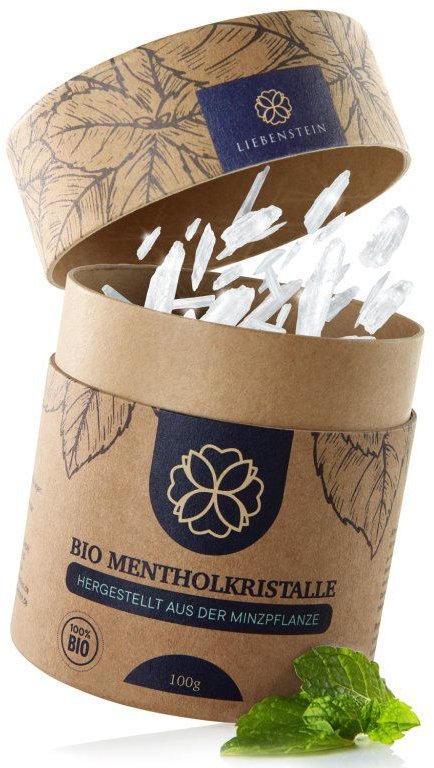 Liebenstein Bio mentolové krystaly do sauny, 100 g