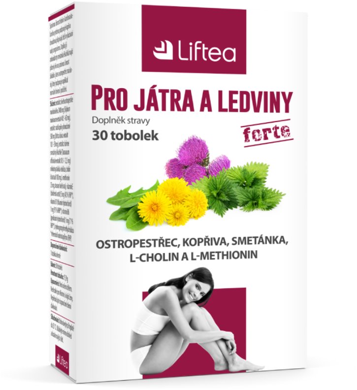 Liftea Pro játra a ledviny, 30 tobolek
