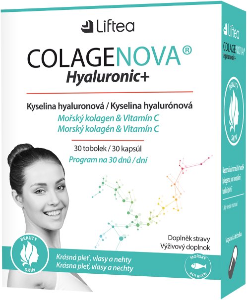 Liftea Colagenova - Hyaluronic+, 30 tobolek